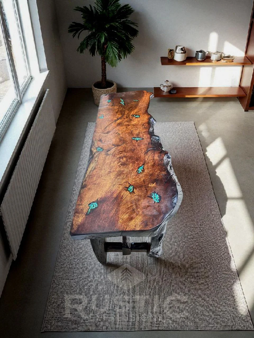 Rancho Style Sofa Table