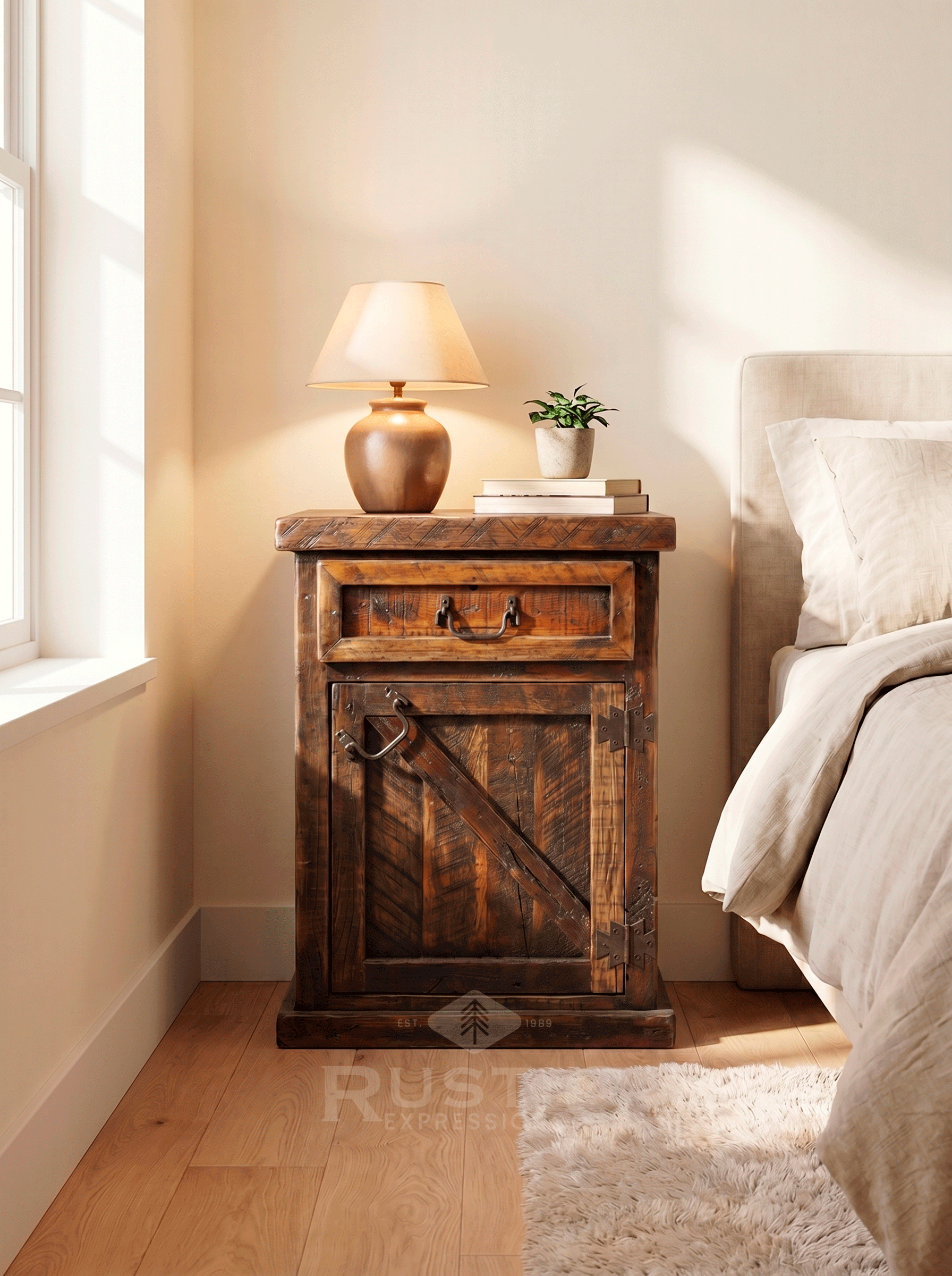 Old Fashion Rancho Nightstand