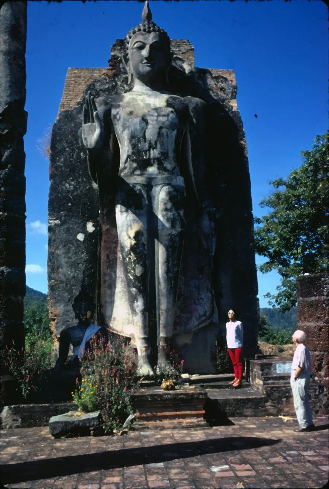 CA17 Sukothai Wat Saphan Hin Percy Manee 12 1966.jpg