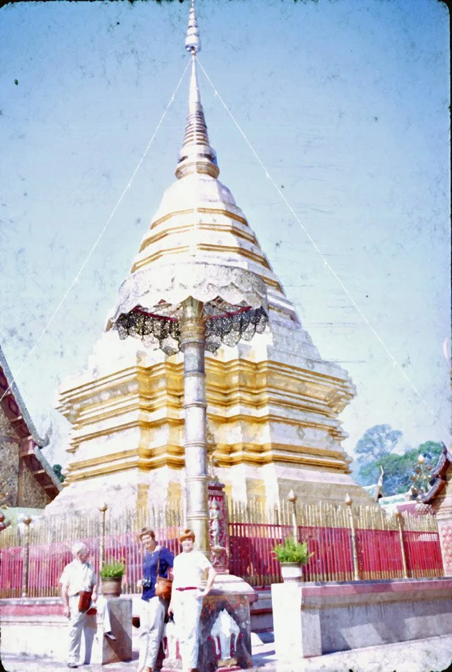 HA14 Chiang Mai Doi Suthep Wat Chedi 02 1967.jpg
