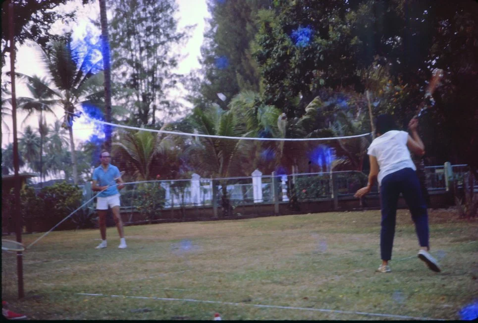 AL09 Chiang Mai Garden Badminton Phil Bradbeer 03 1965.jpg