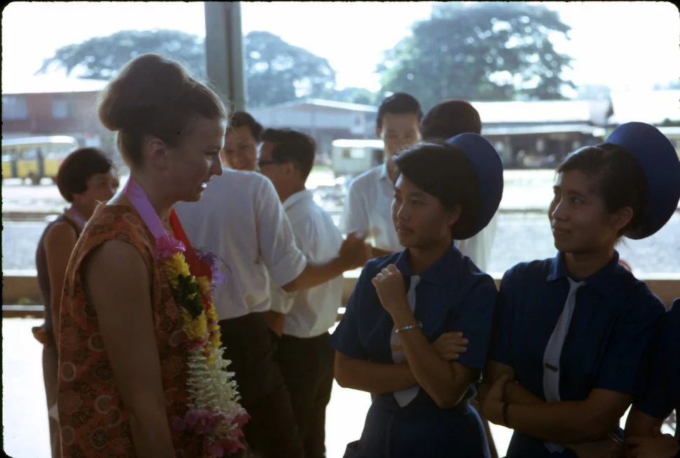 AX10 Chiang Mai Station Pat Taylor leaves 09 1966.jpg