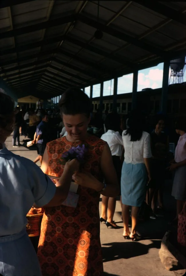 AX05 Chiang Mai Station Pat Taylor leaves 09 1966.jpg