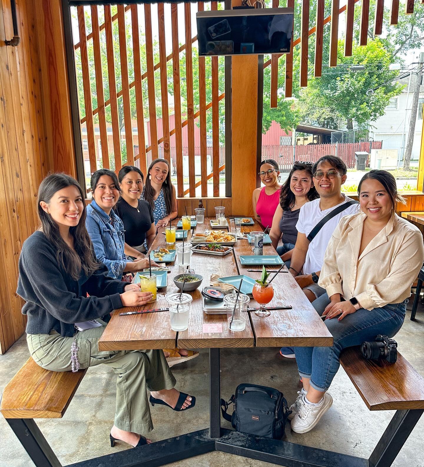Loved seeing our amazing team for lunch today (in real life)!! It&rsquo;s always refreshing to be around such kind, creative people! Thank you for being part of our little social media world! 🤗