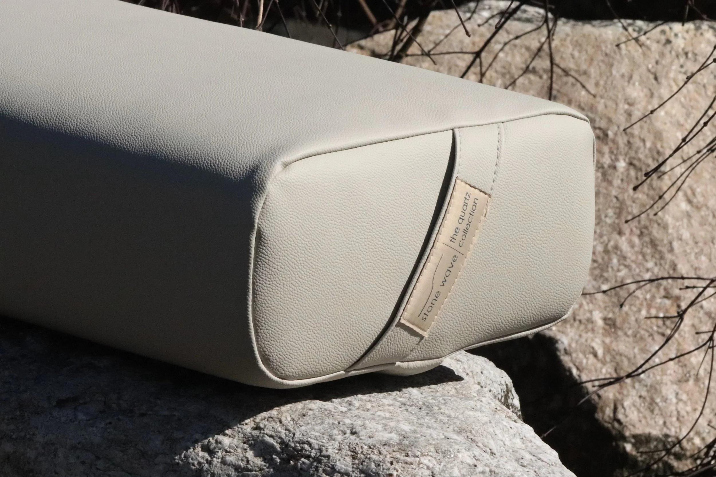The Quartz Collection Antimicrobial yoga bolsters Stone Wave