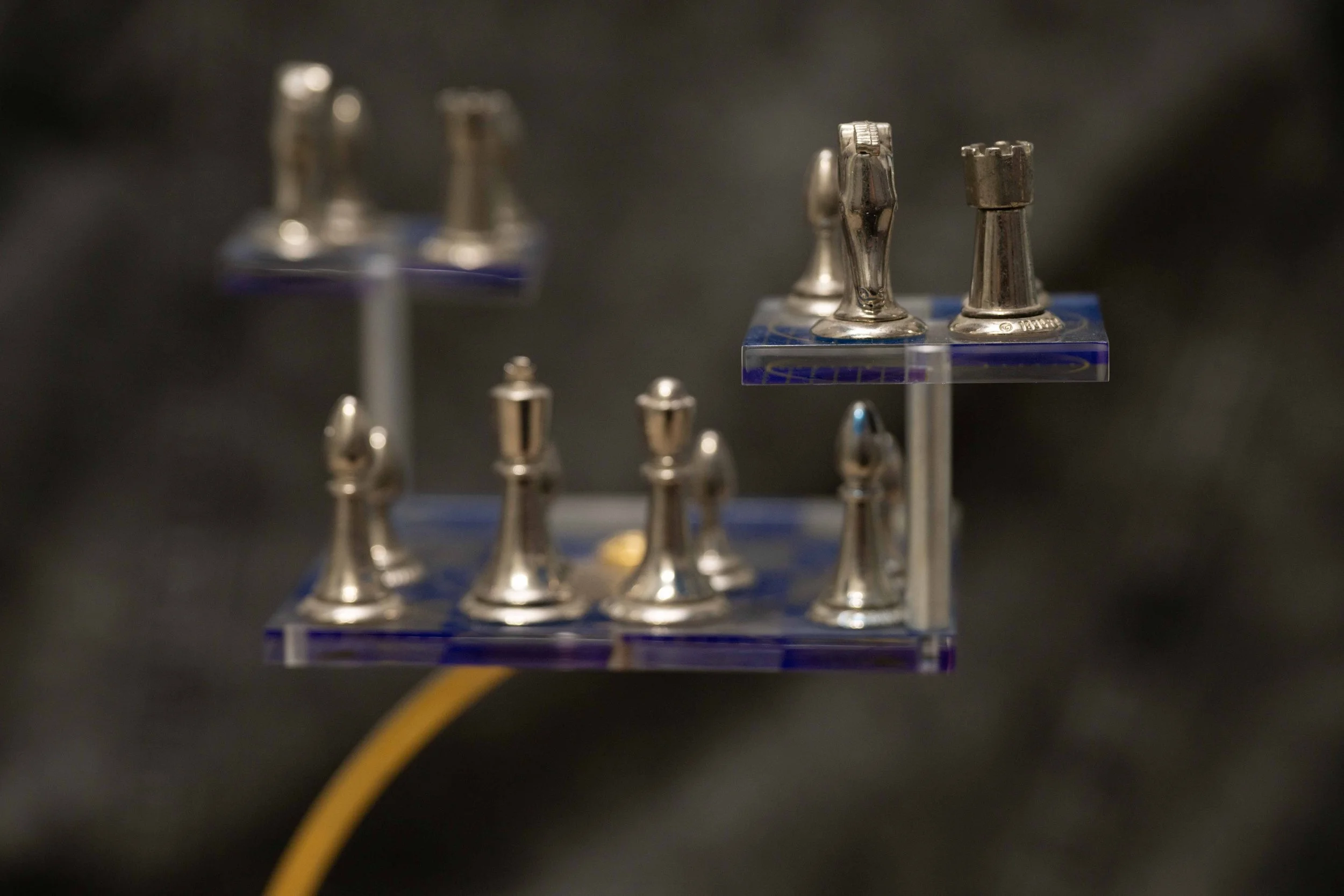 Close up of Star Trek chess set my dad previously owned