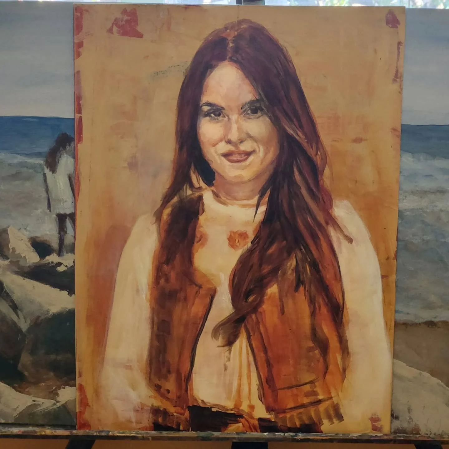 Getting closer...

#acrylic #acryliconcanvas #acrylicpainting #art #artistsoninstagram painting 
portrait portraitpainting contemporaryart ontheeasel speedpaint contemporarypainting