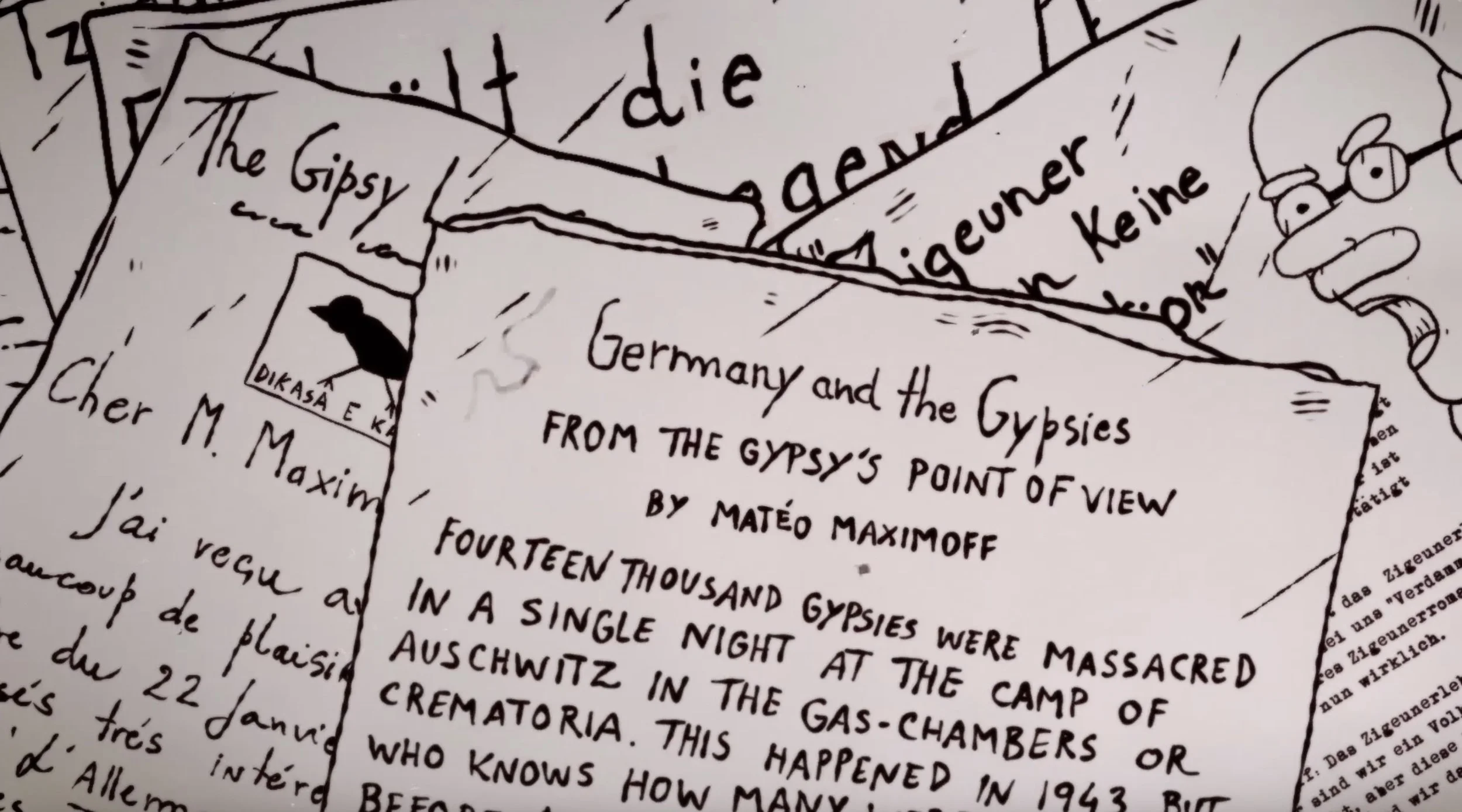 “PEOPLE CAN DIE TWICE” Animated Documentary Short Film Series