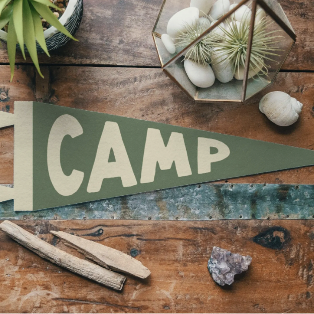 Camp Felt Pennant