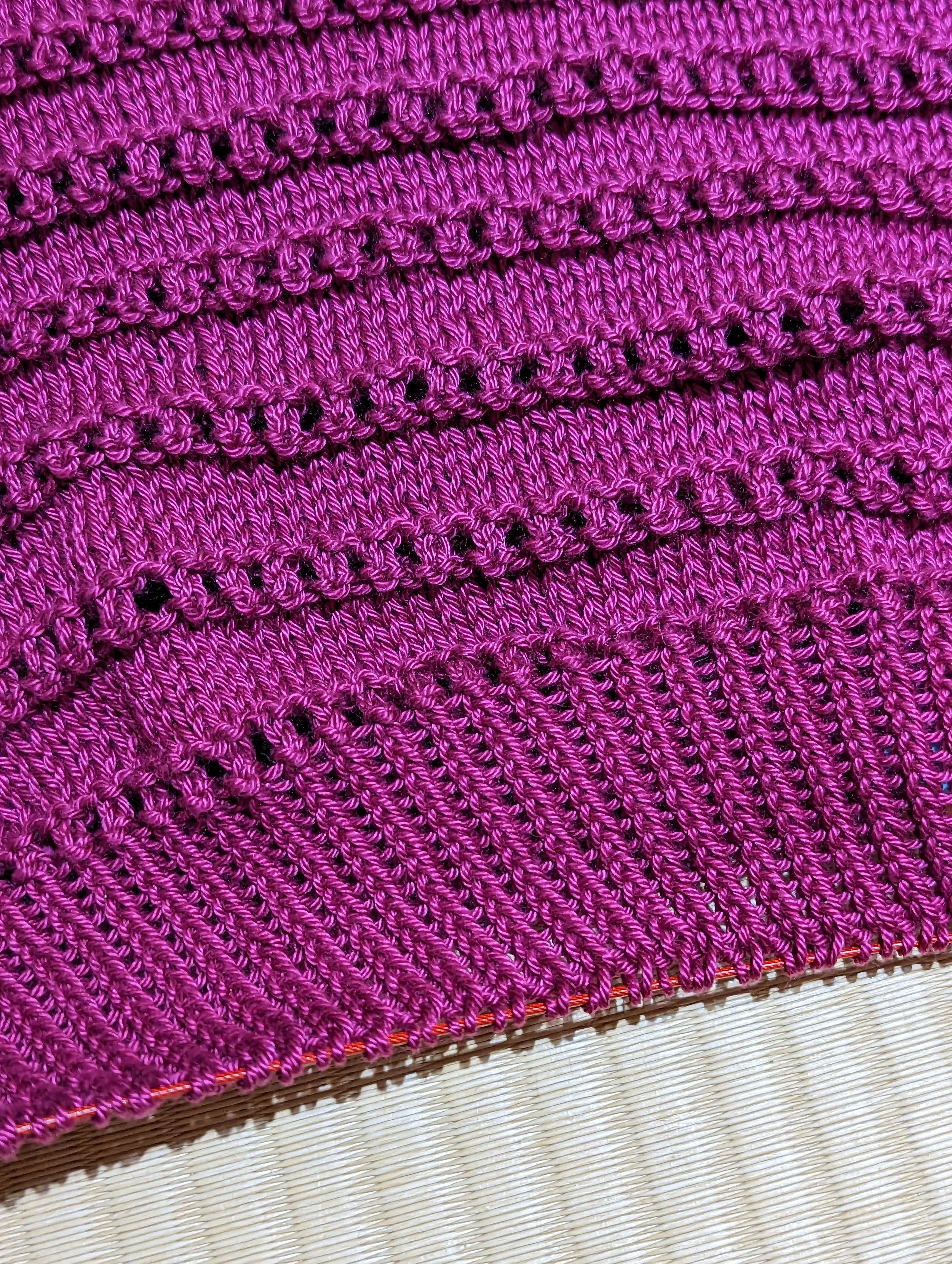 Adding the bottom ribbing
