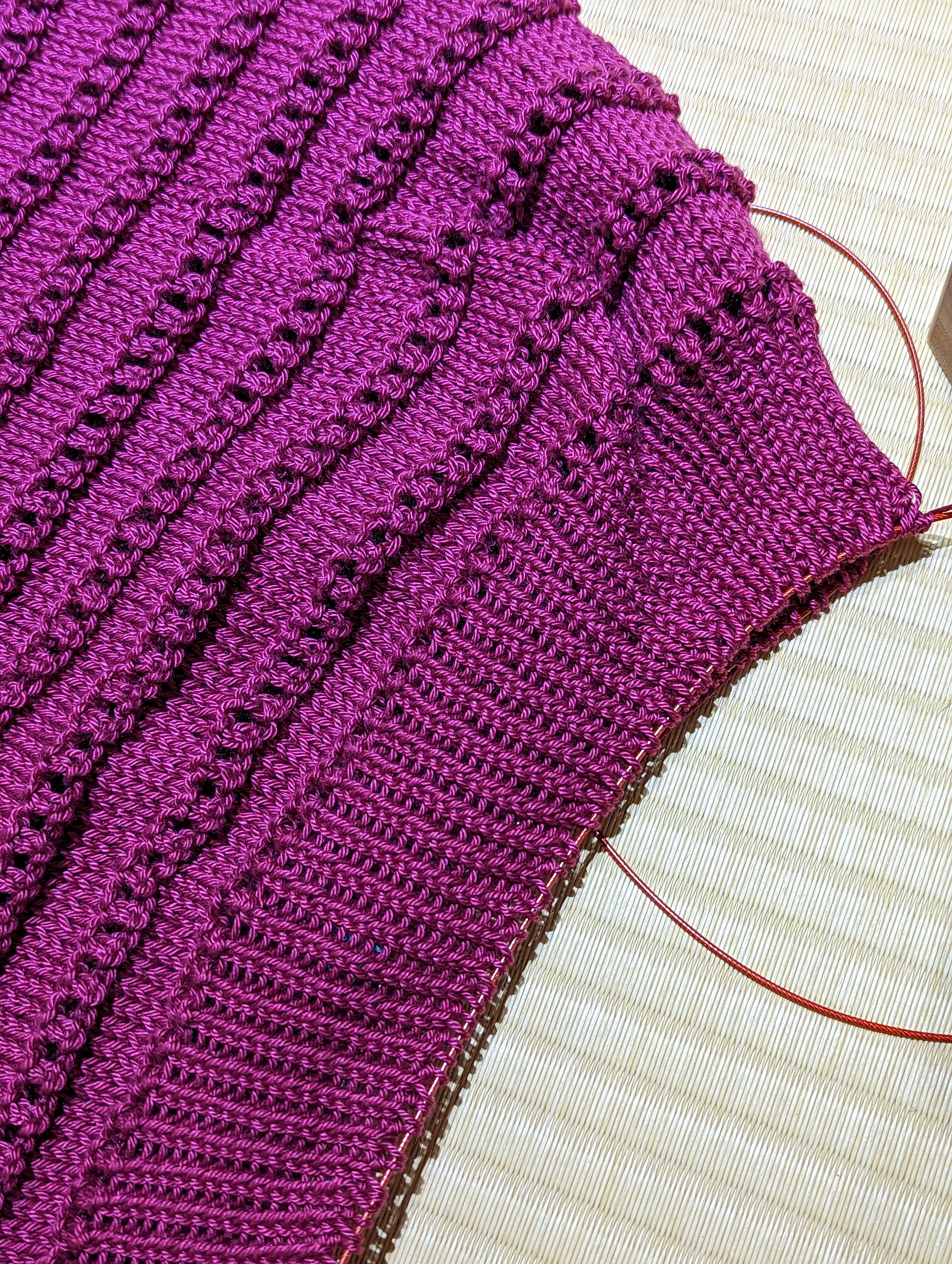 Adding the bottom ribbing