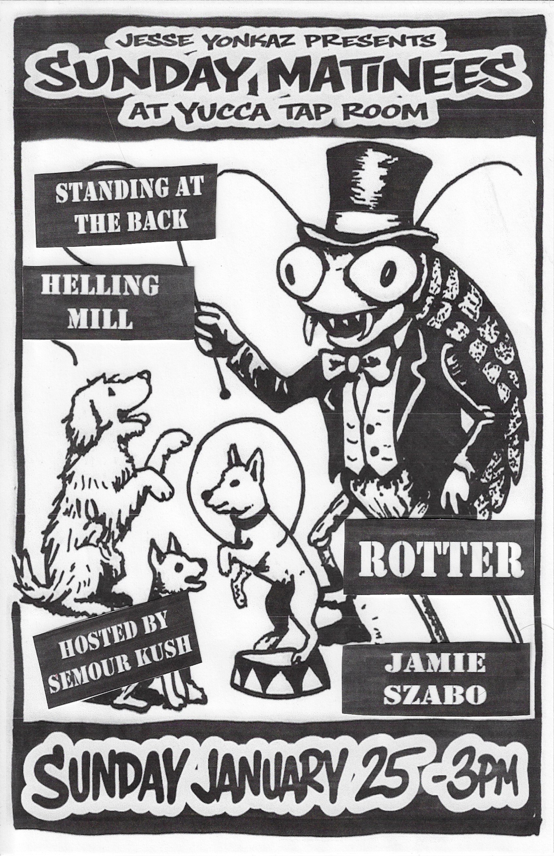 Standing at The Back