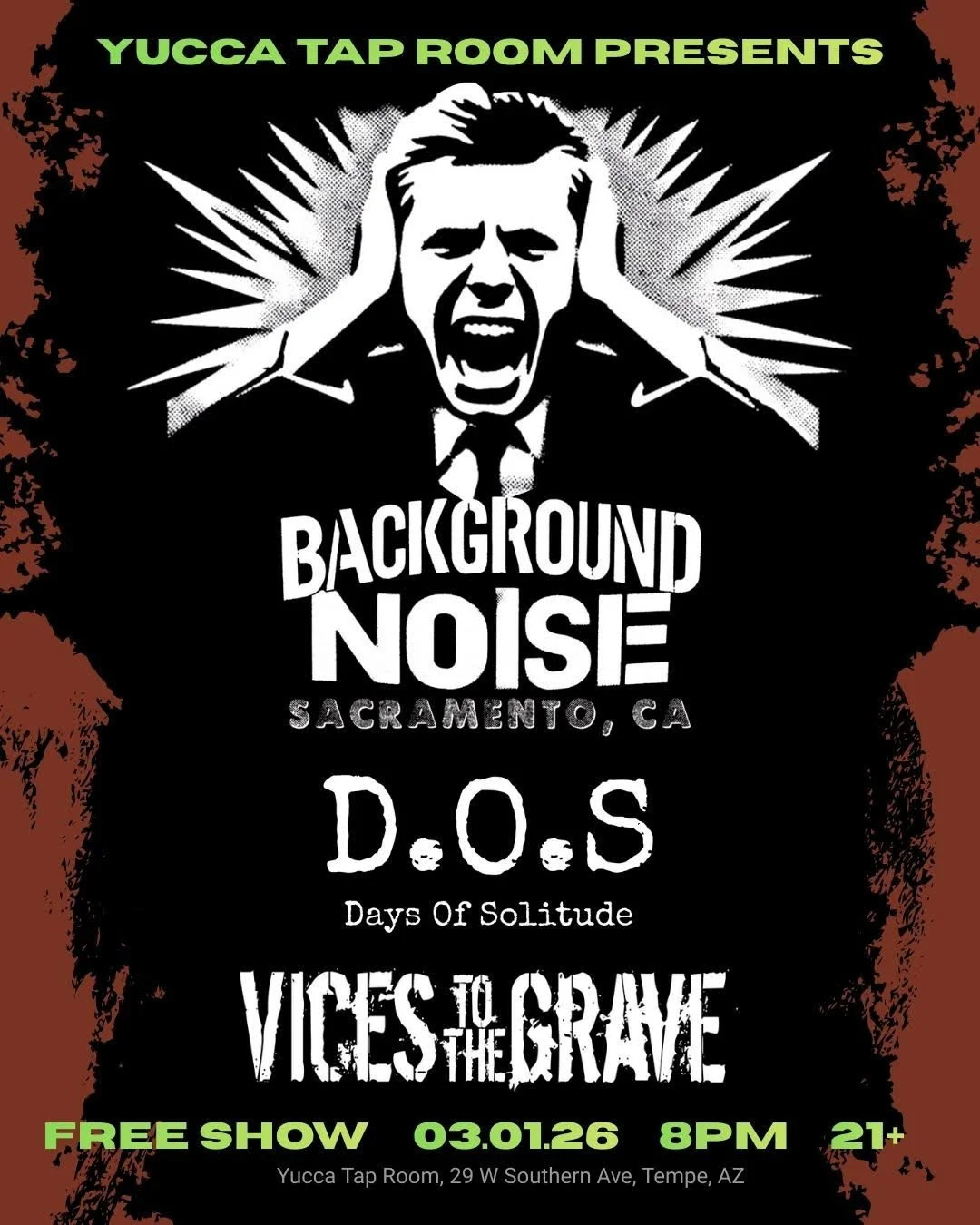 Vices to The Graves, DOS, Background Noise