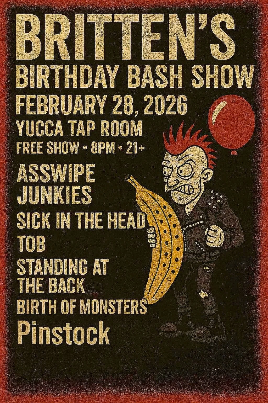 Britten’s Birthday Bash