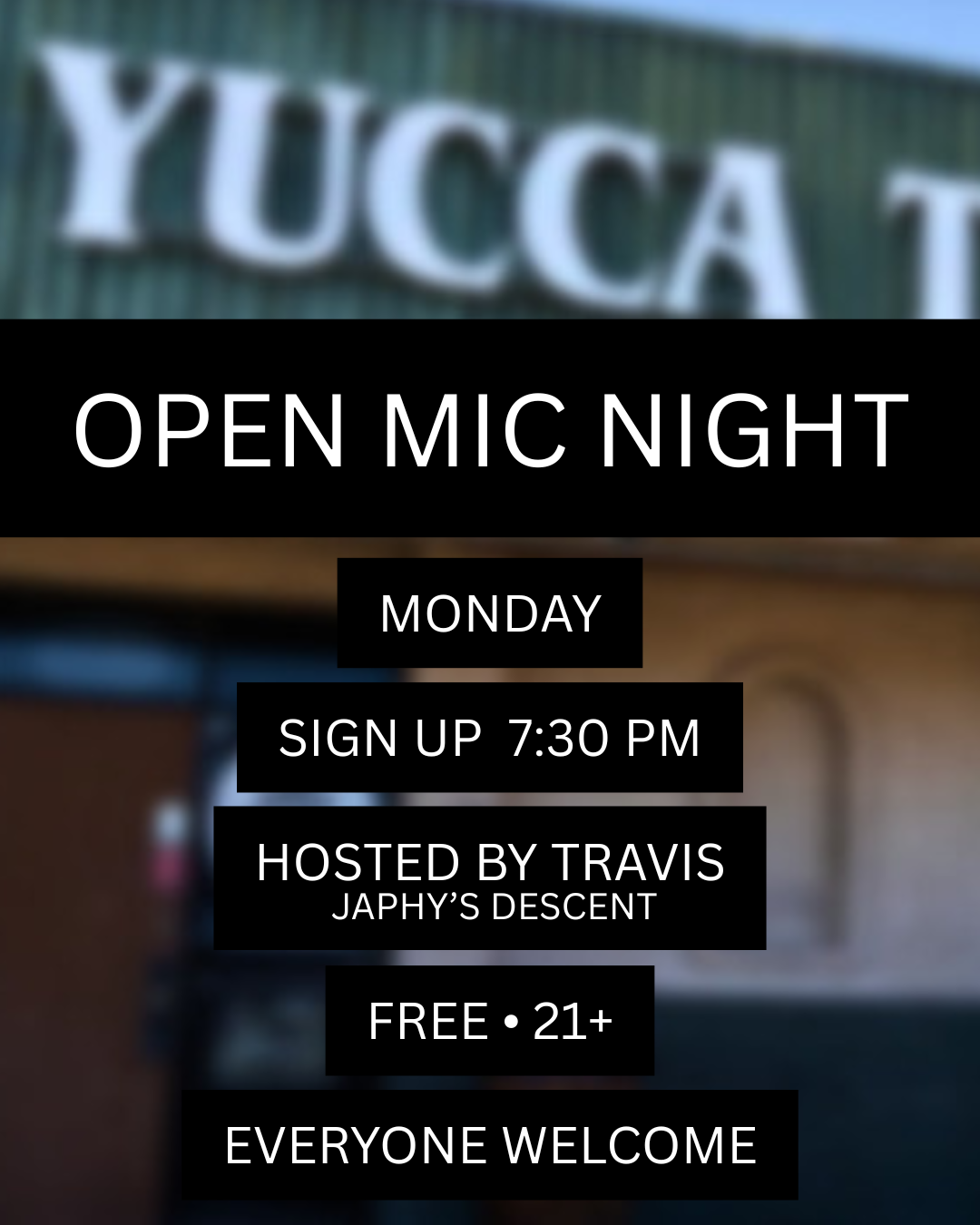 OPEN MIC
