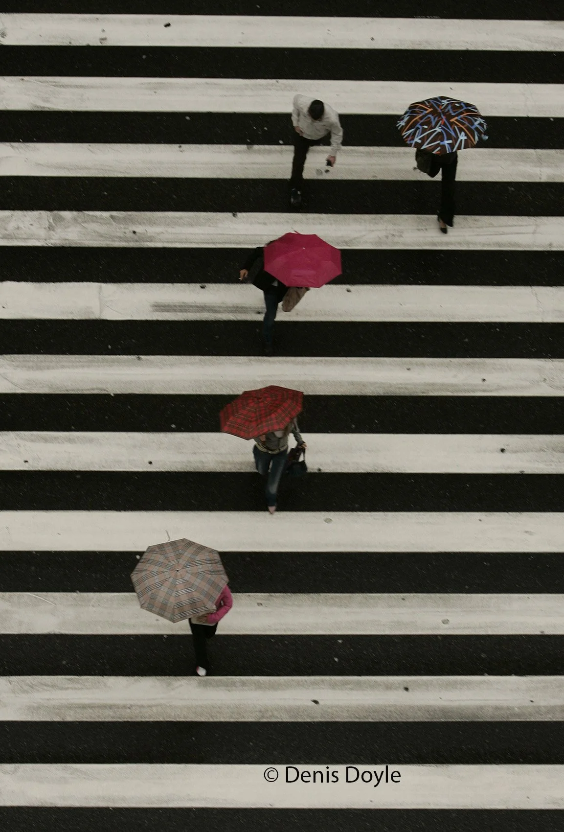 Callao zebra crossing. (Photo by Denis Doyle/Getty Images