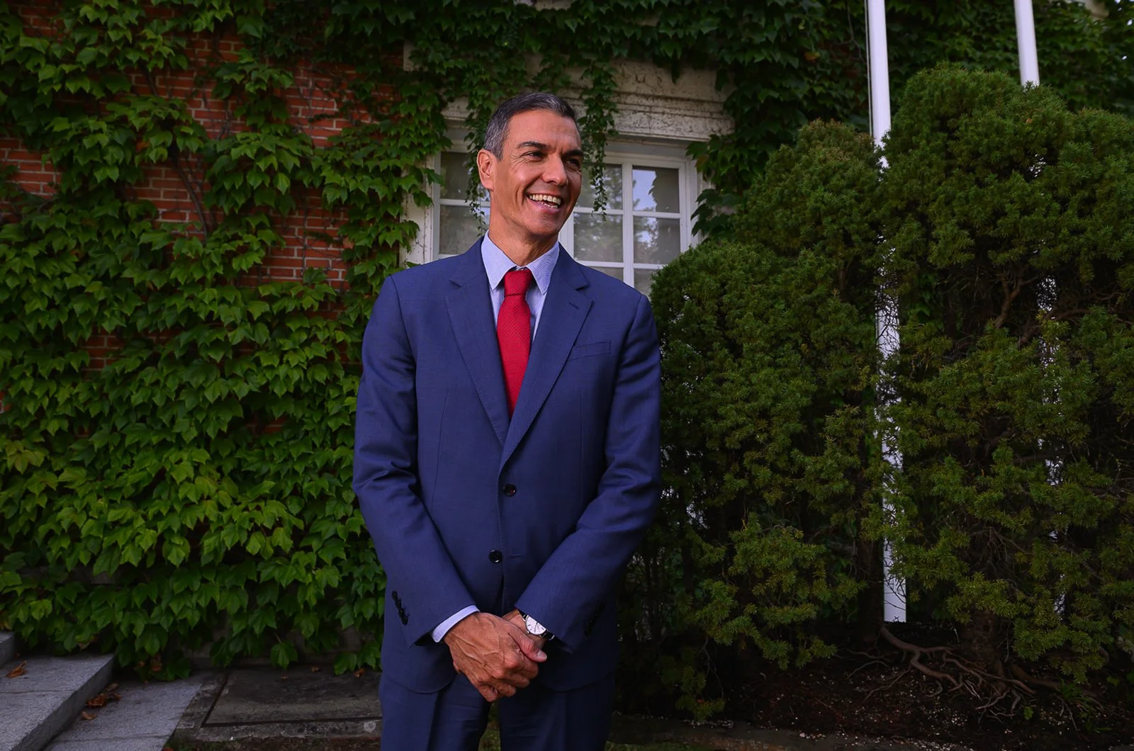 Spanish Prime Minister Pedro Sanchez exclusive The Guardian interview. Sept. 2025.