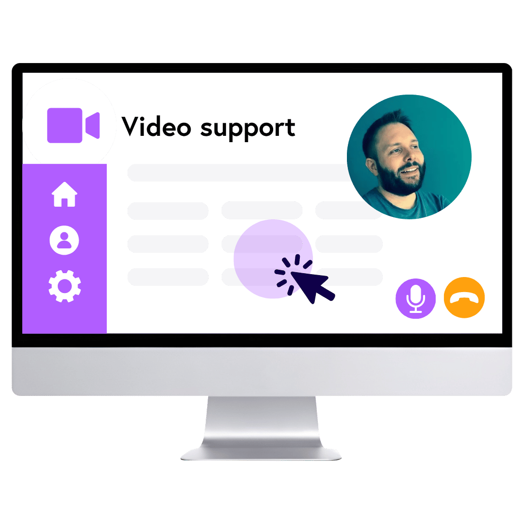 Bookable video support sessions available with GoodCRM
