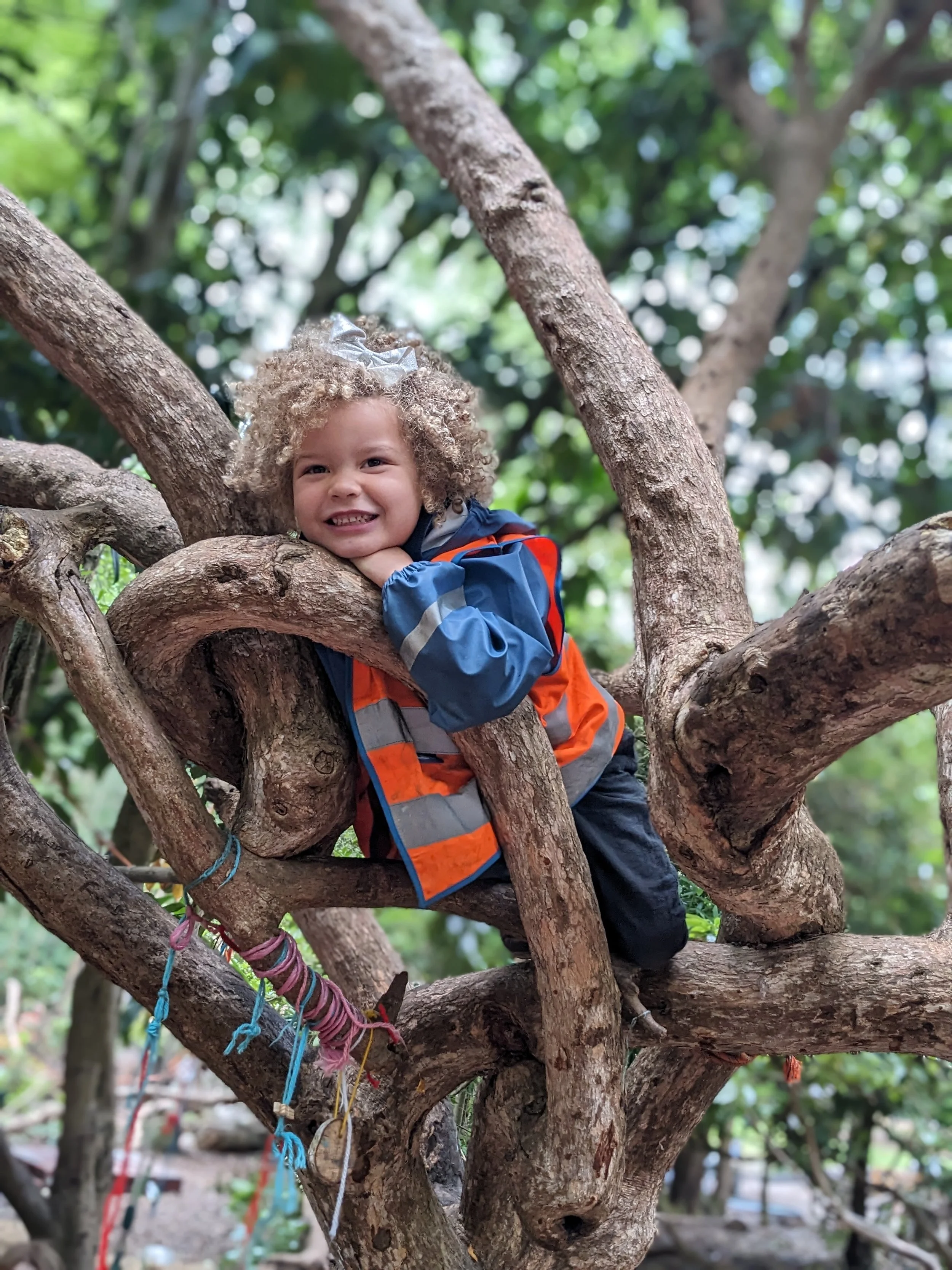 A typical day in the life at a forest school nursery