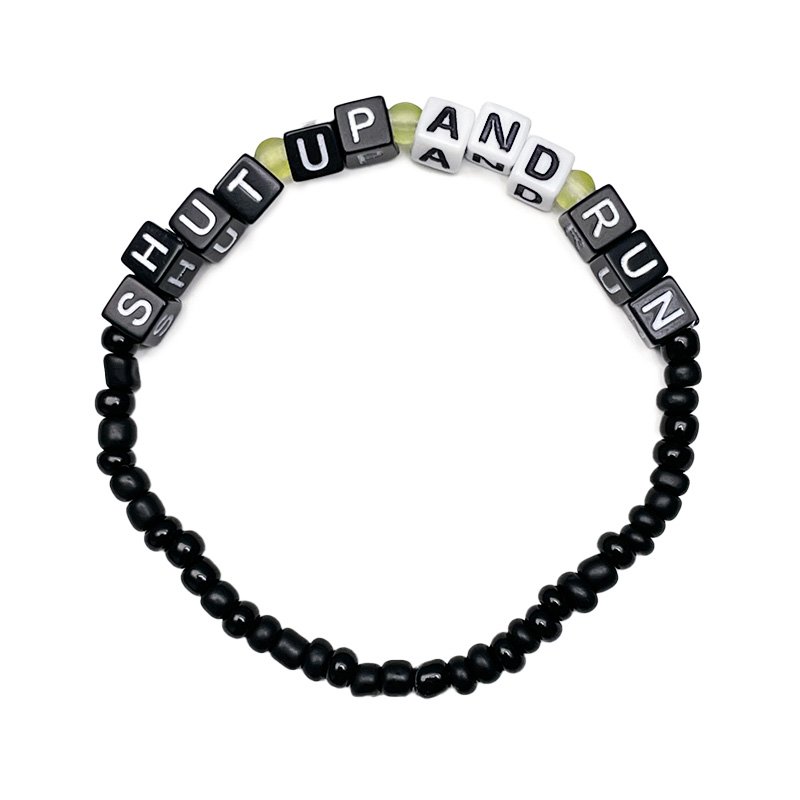 Shut Up & Run Bracelet