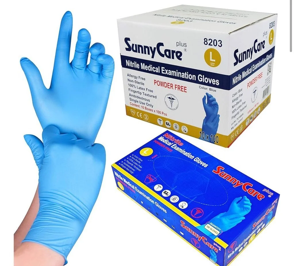 Blue Nitrile Gloves