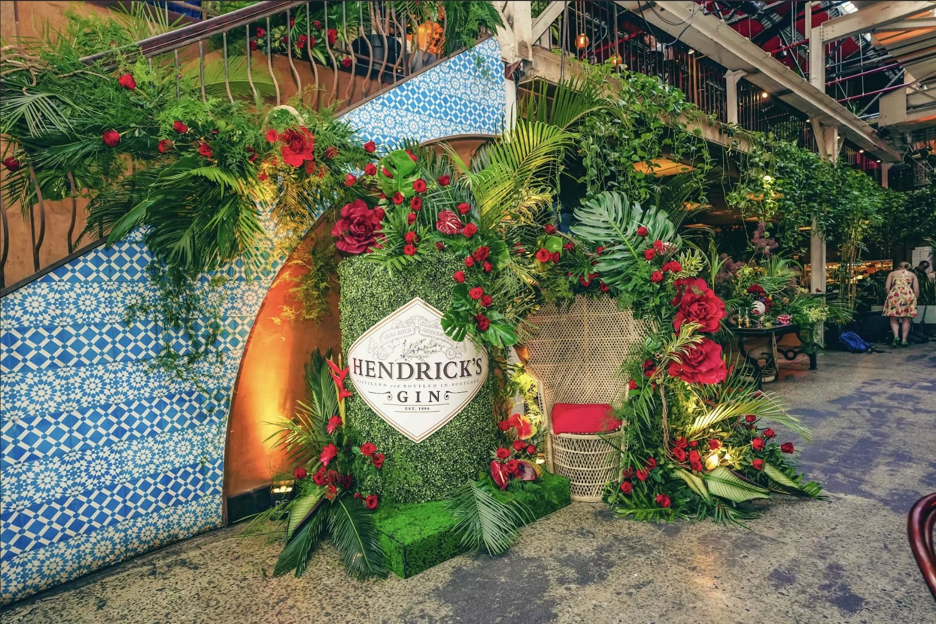 photo moment for Hendricks Gin party
