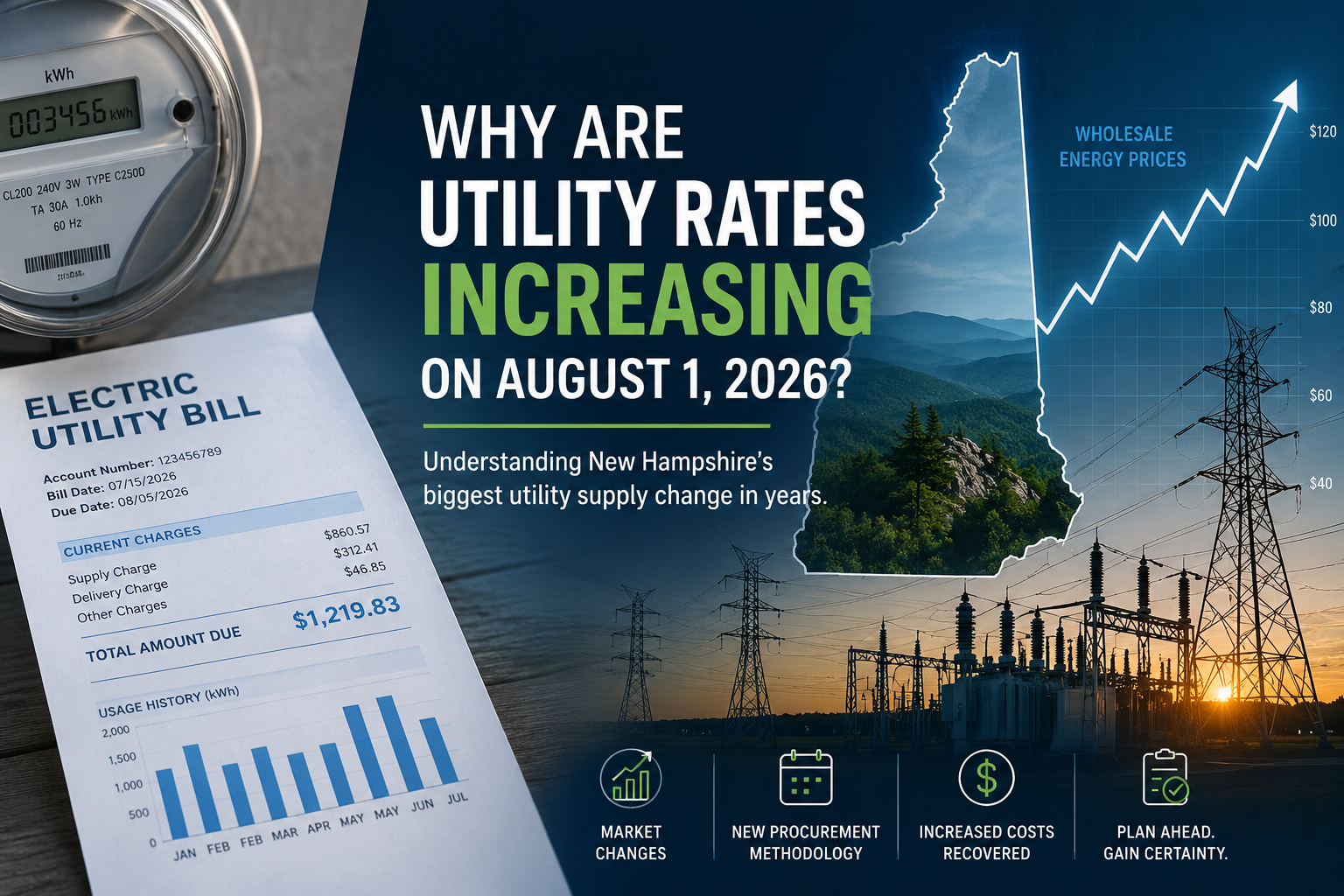 Why Are Utility Rates Increasing on August 1, 2026?