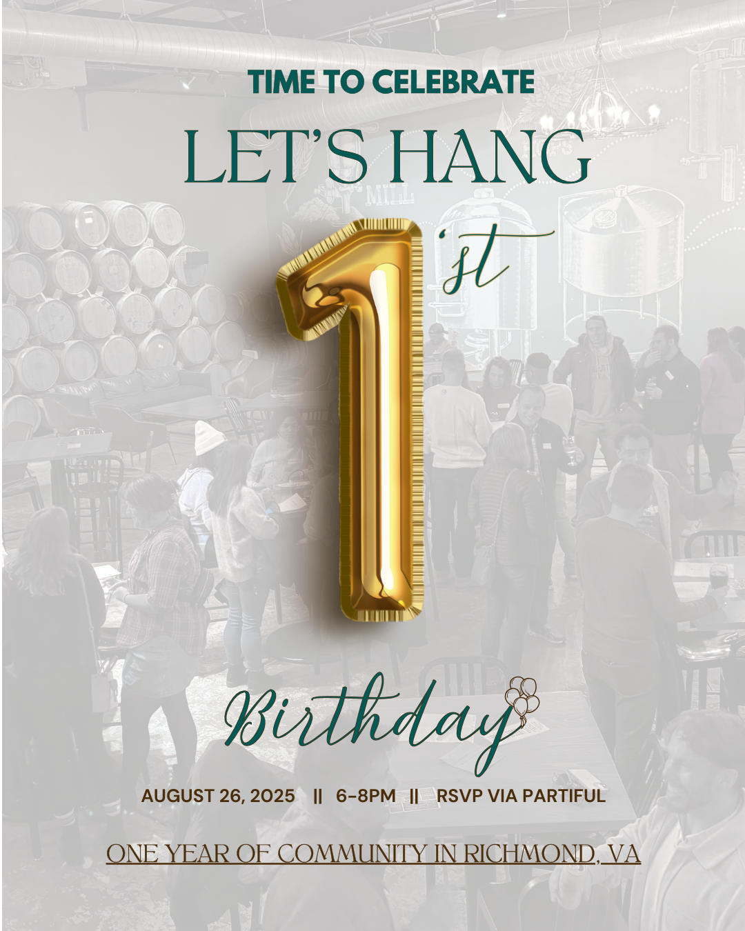 Let's Hang: 1st Birthday!