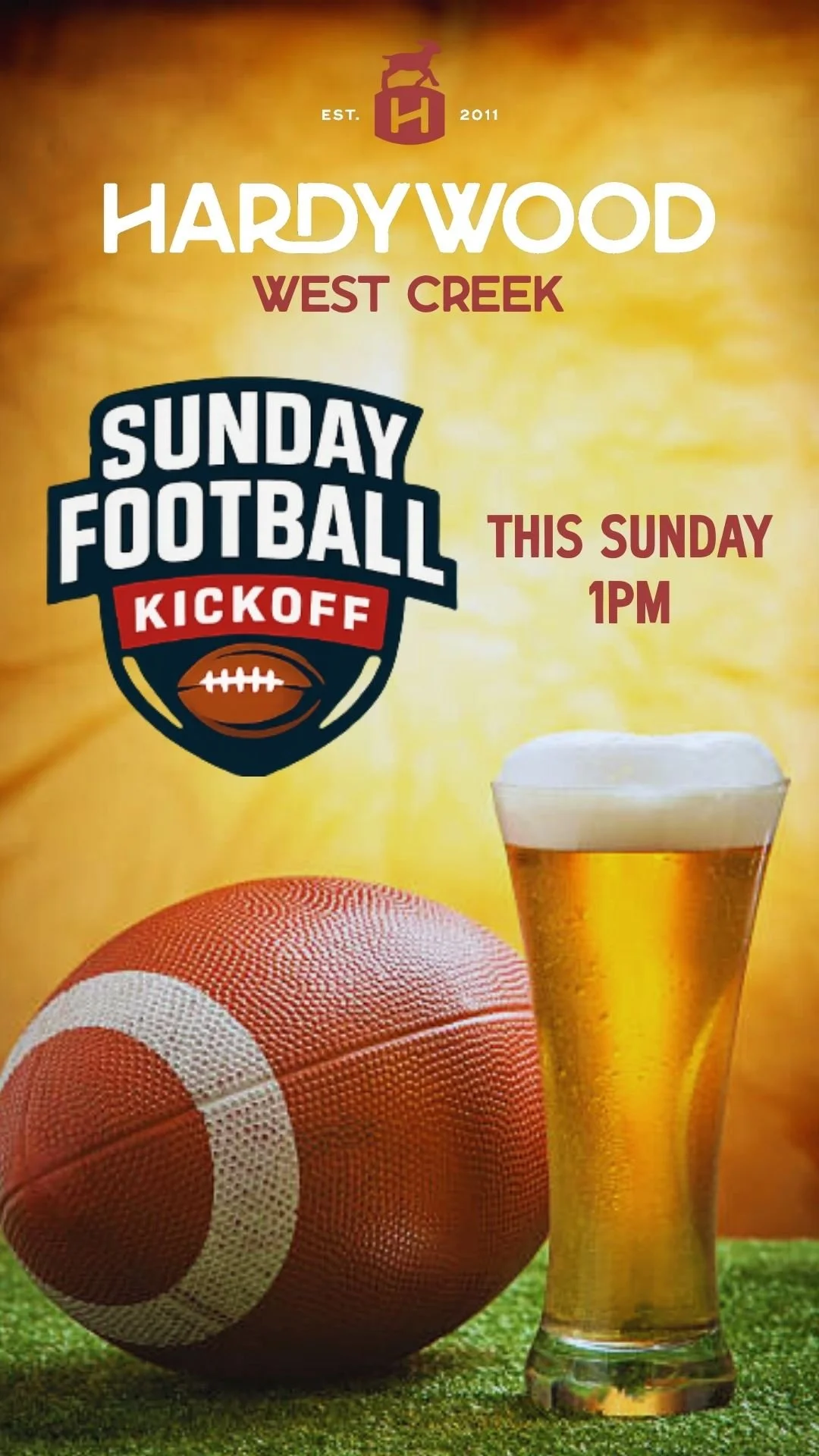 Sunday Football Kickoff!
