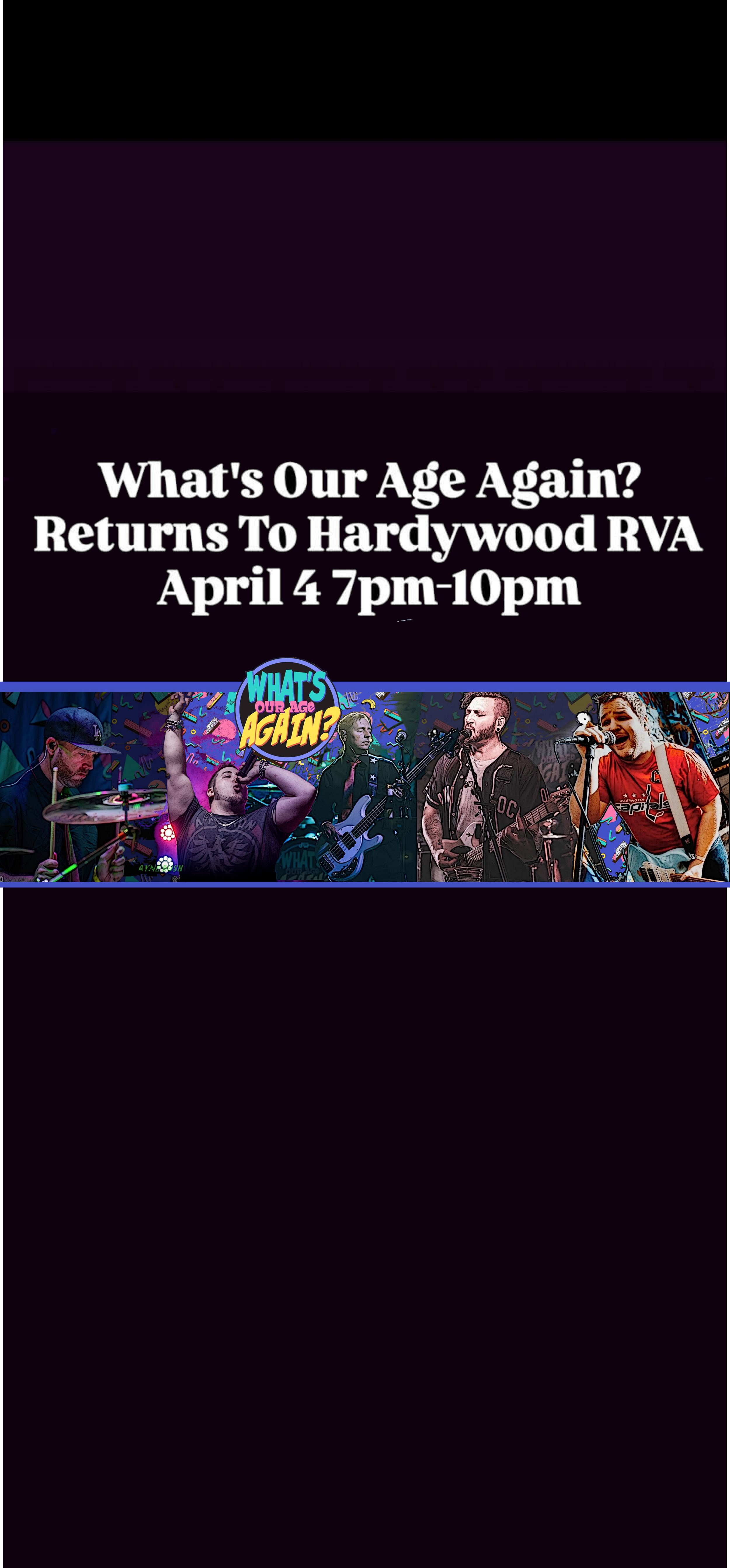 Hardywood Presents - What's Our Age Again?