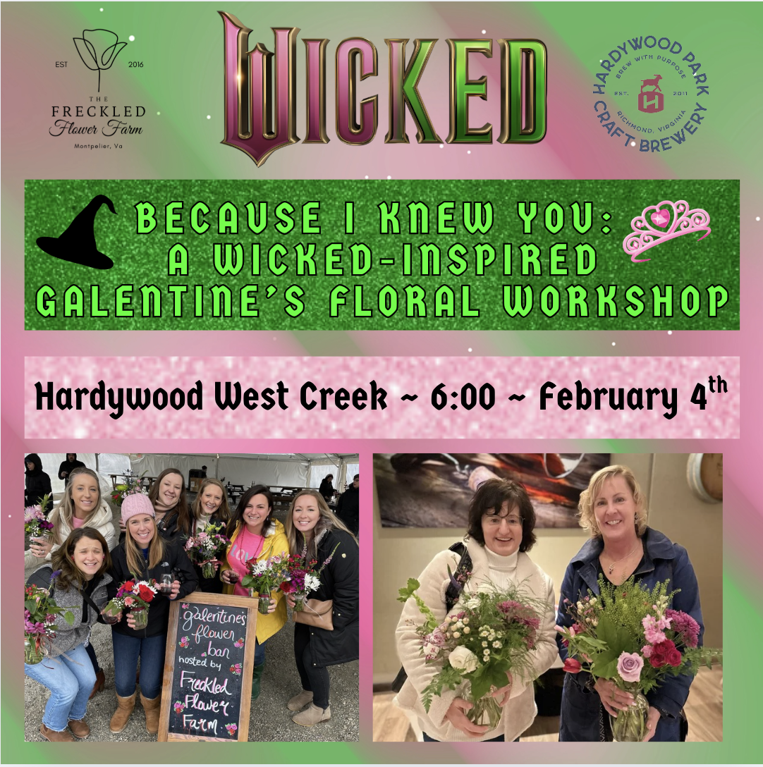 Freckled Flower: Wicked Workshop