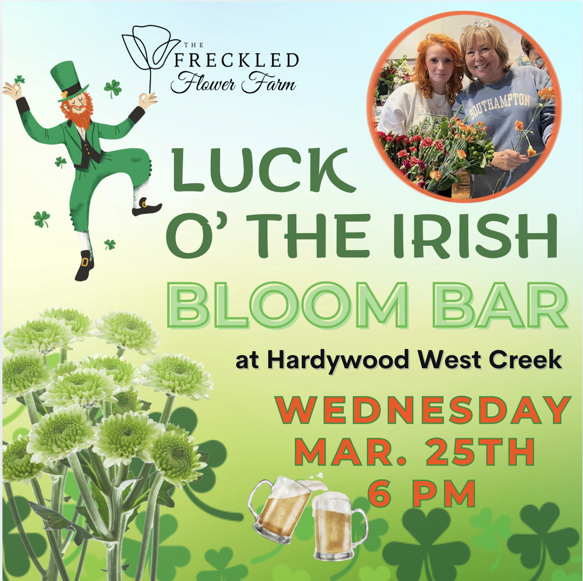 Luck o' the Irish Bloom Bar