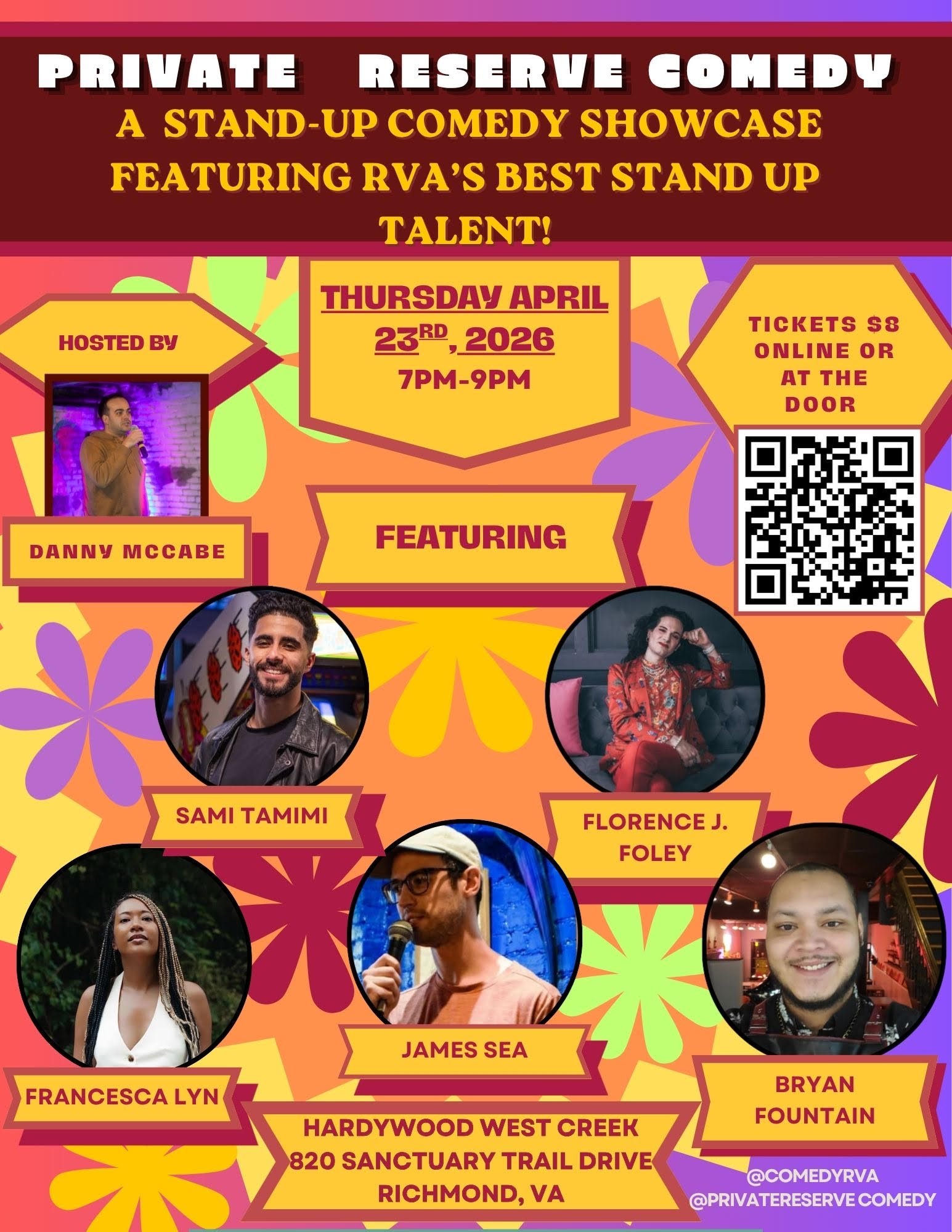 Private Reserve Comedy Night!