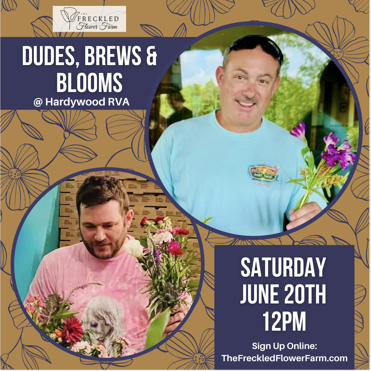Dudes, Brews, & Blooms