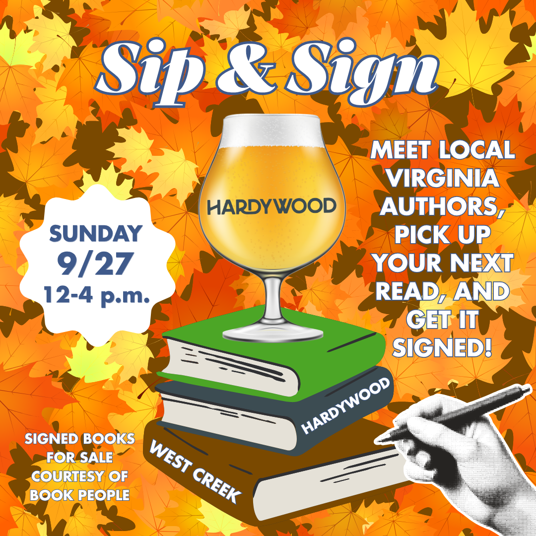 Meet and Greet with Local Virginia Authors at Hardywood Brewery