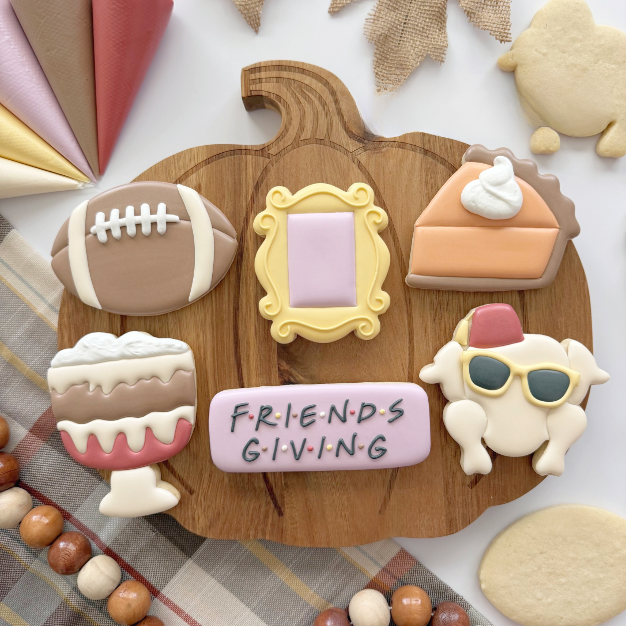 🦃🍪 The One with the FRIENDSgiving Cookies: A Cookie Decorating Workshop