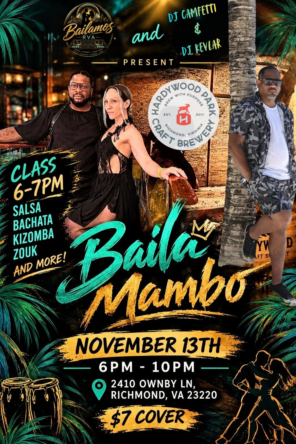 BAILA MAMBO AT HARDYWOOD