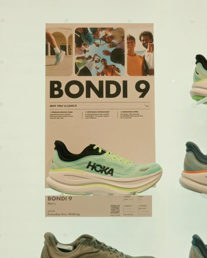 Some recent work for the opening of @hoka&rsquo;s Tāmaki store, featuring a run club along the waterfront 🏃

Agency: @publiclibrarypr