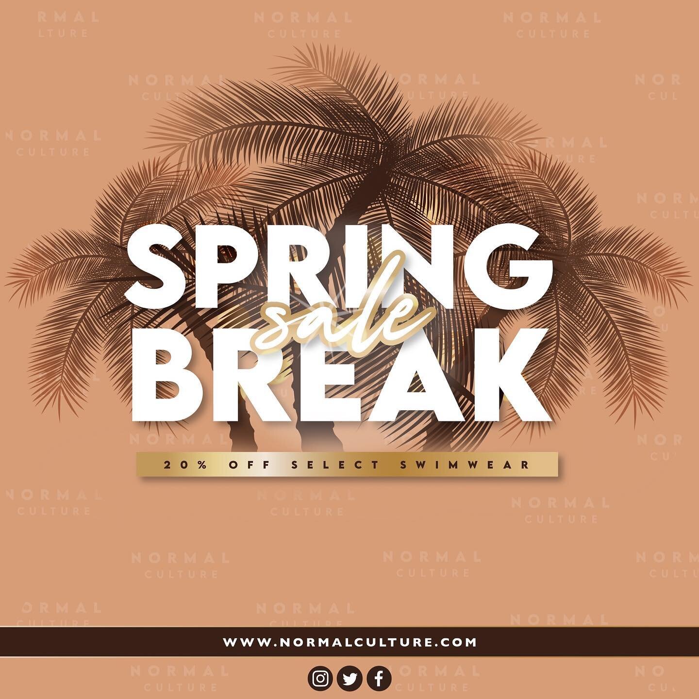 Spring break sale! 20% off
Purchase one and get a surprise bikini FREE
#swimwear #springbreak #bogo #explorepage