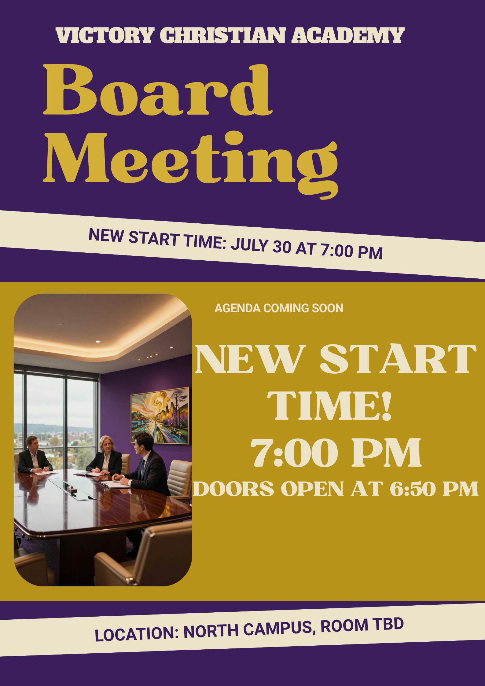 July Meeting Agenda