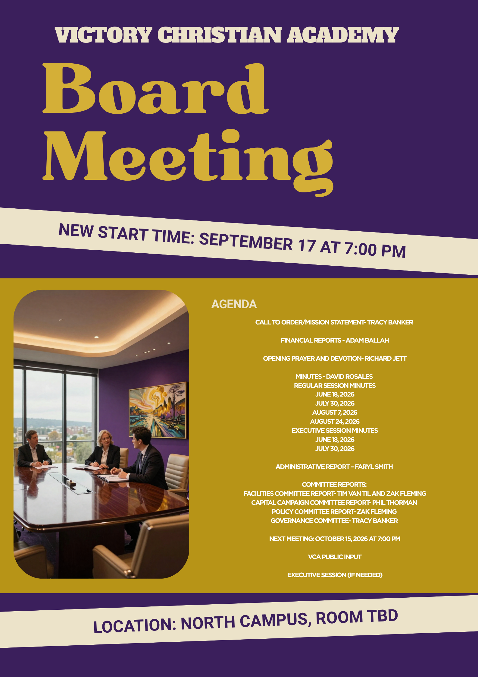 September Meeting 