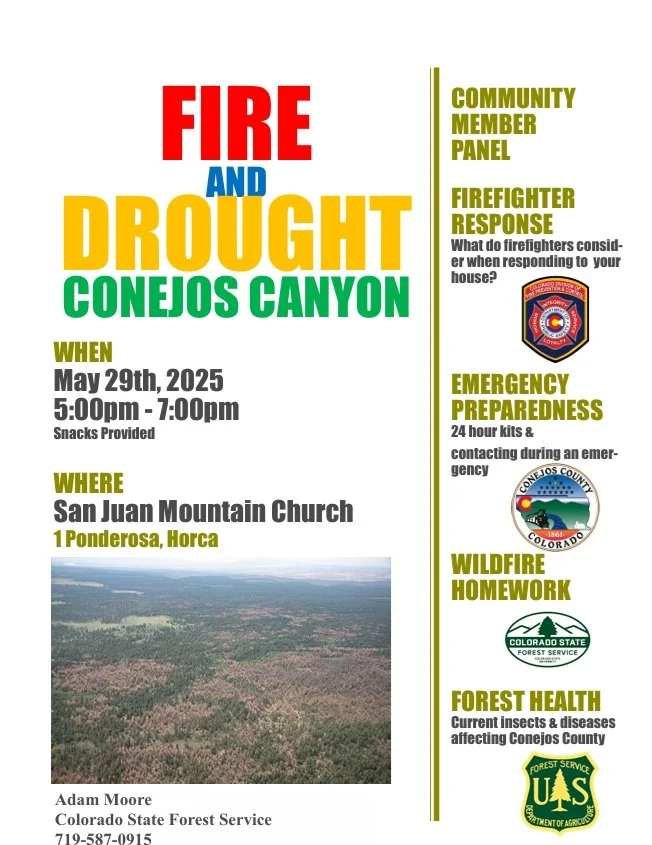 Conejos Canyon Fire and Drought Event