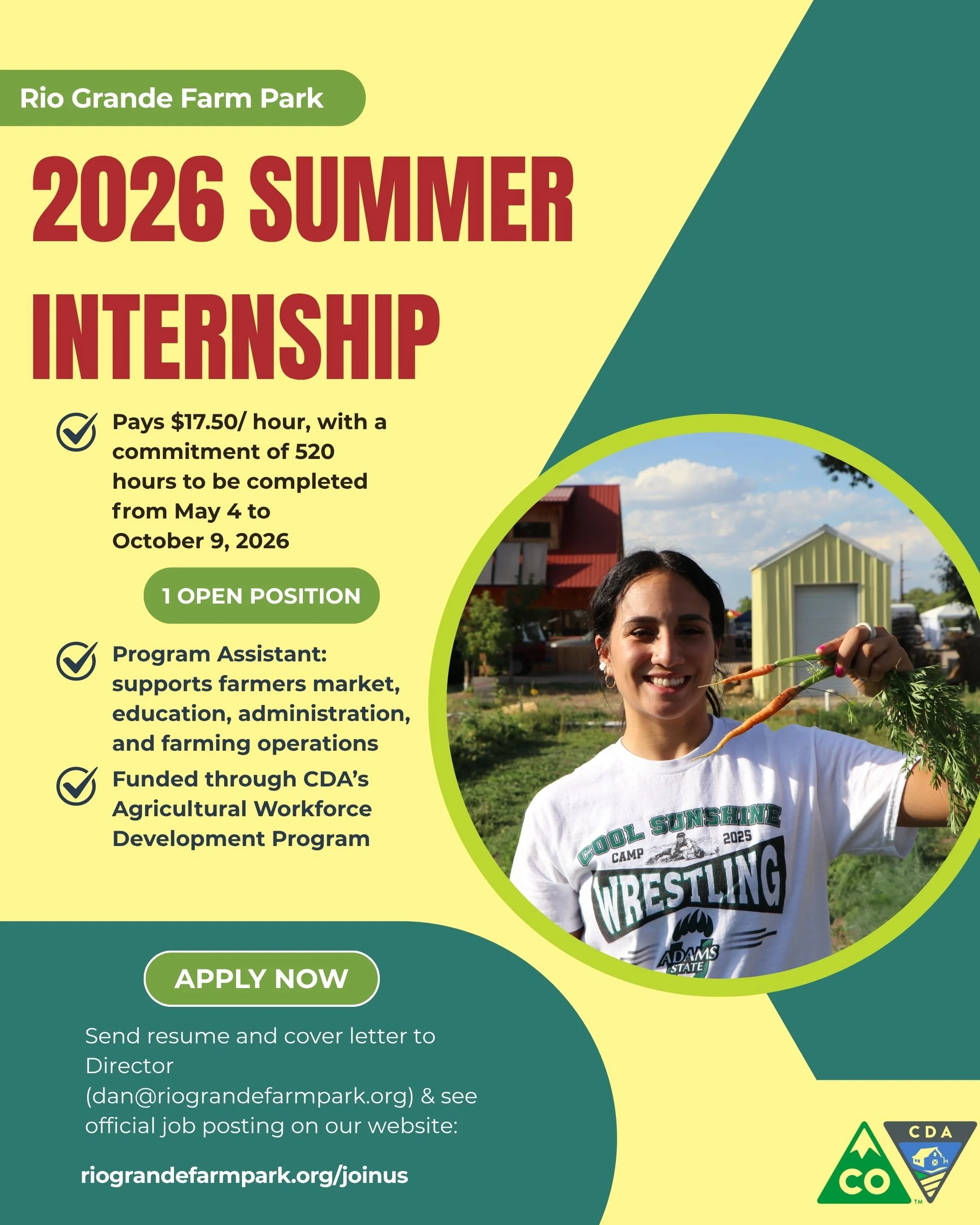 CDA Internship Applications are Open at the Rio Grande Farm Park — Rio ...
