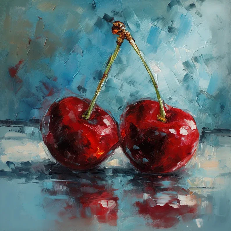 It started with a banana, and ended with cherries..