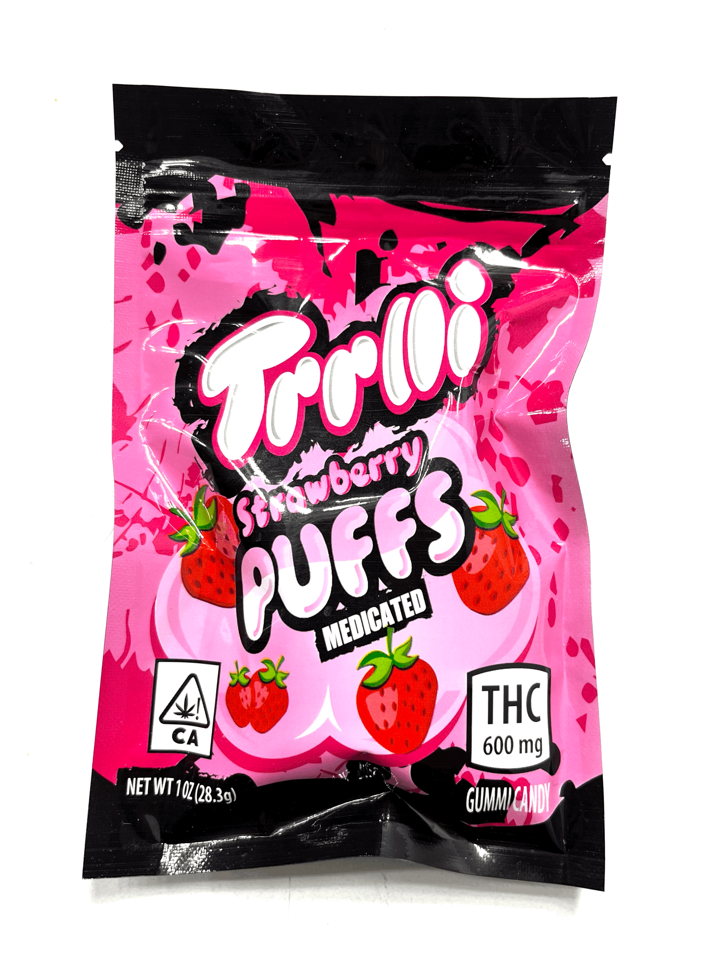 Troli Strawberry Puffs