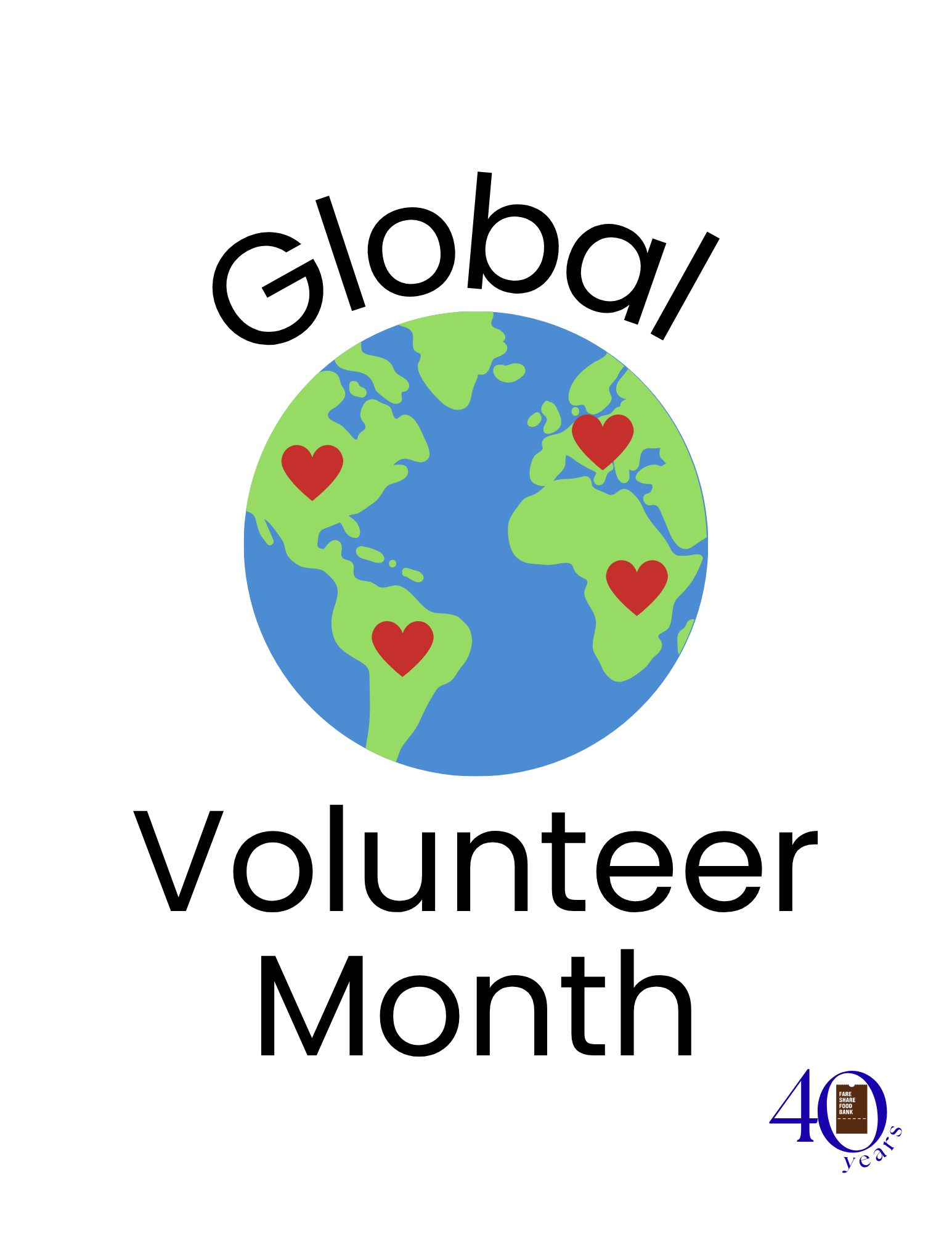 Global Volunteer Month at Fare Share