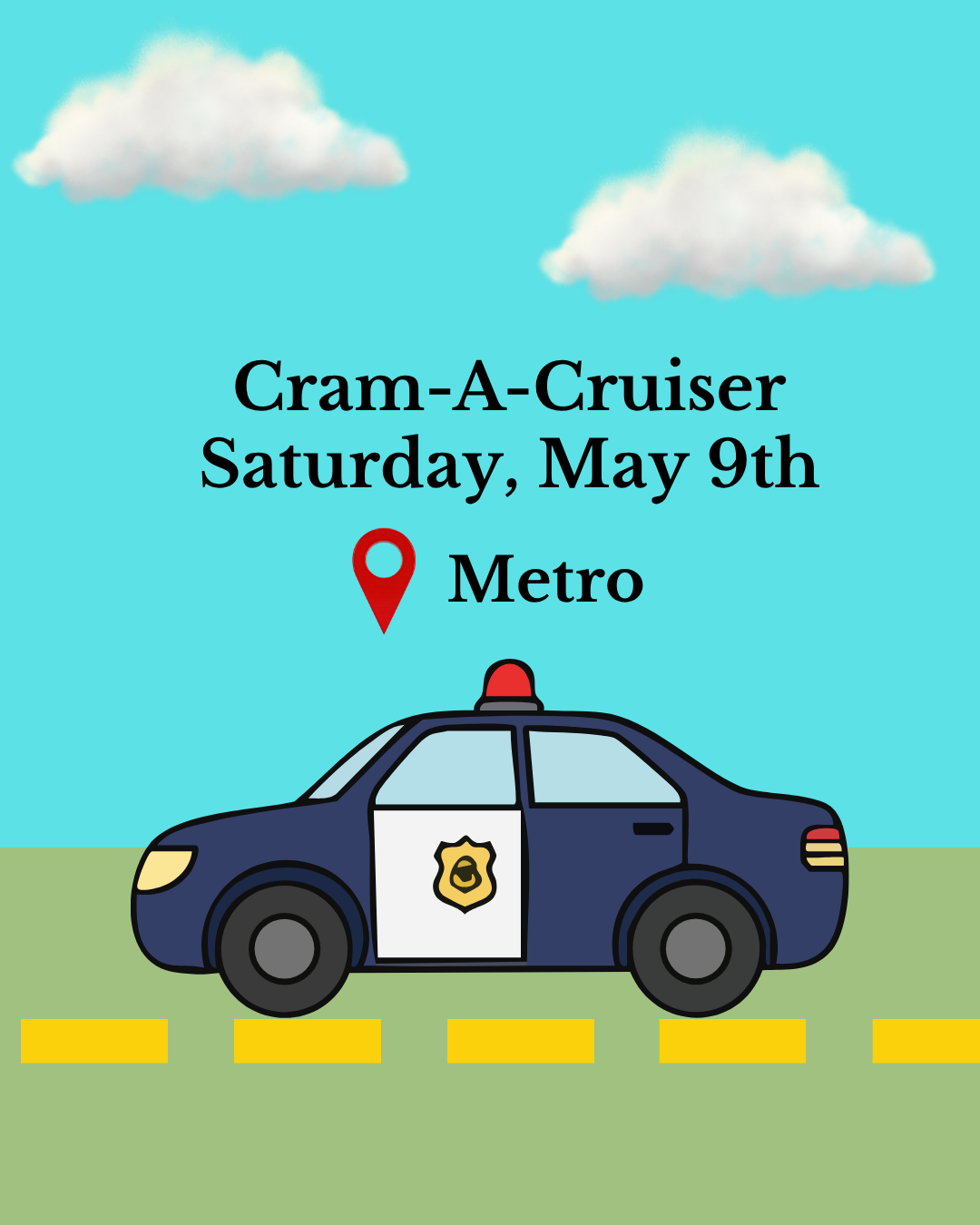 Cram-A-Cruiser May 9th