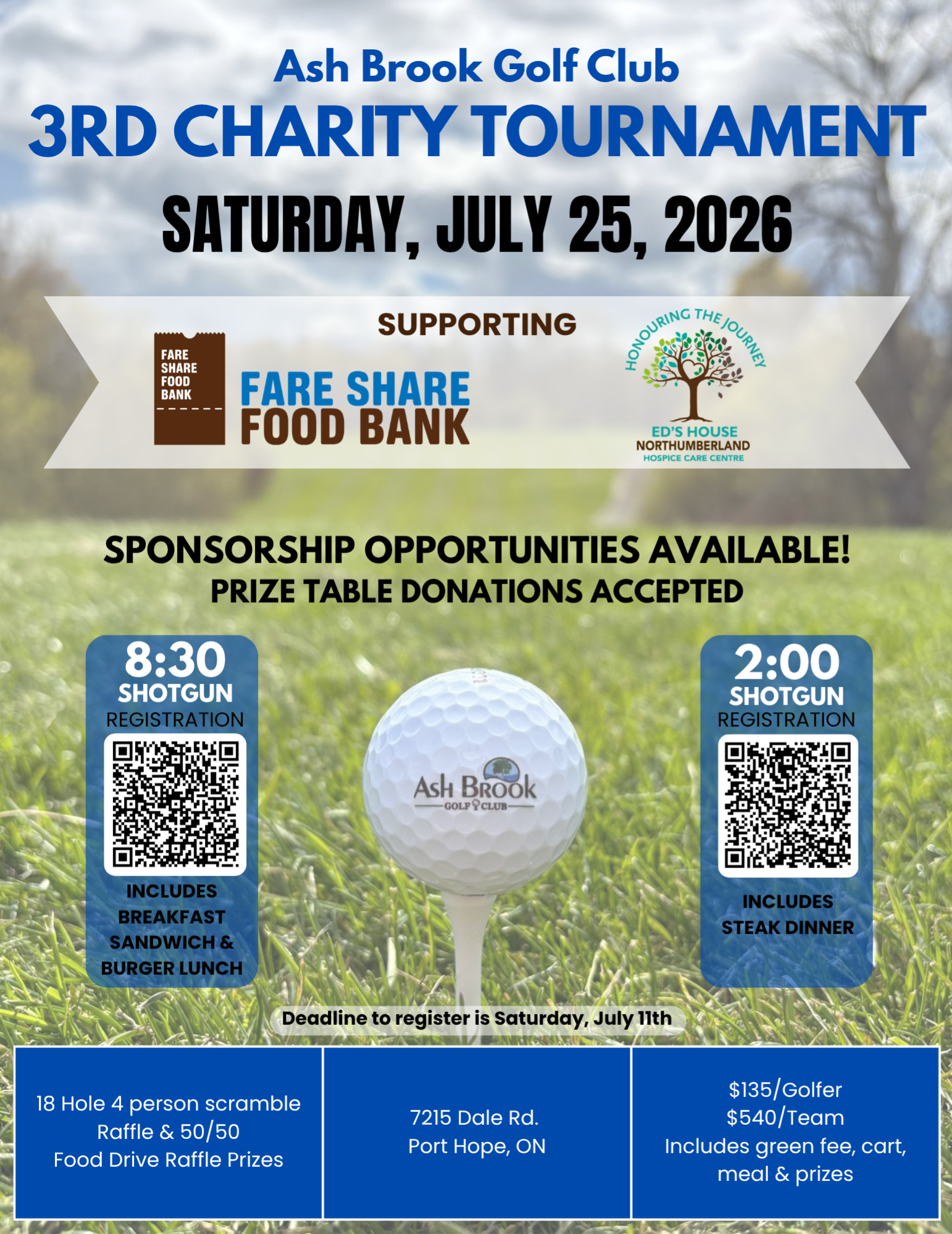 Ash Brook Golf Club Annual Tournament