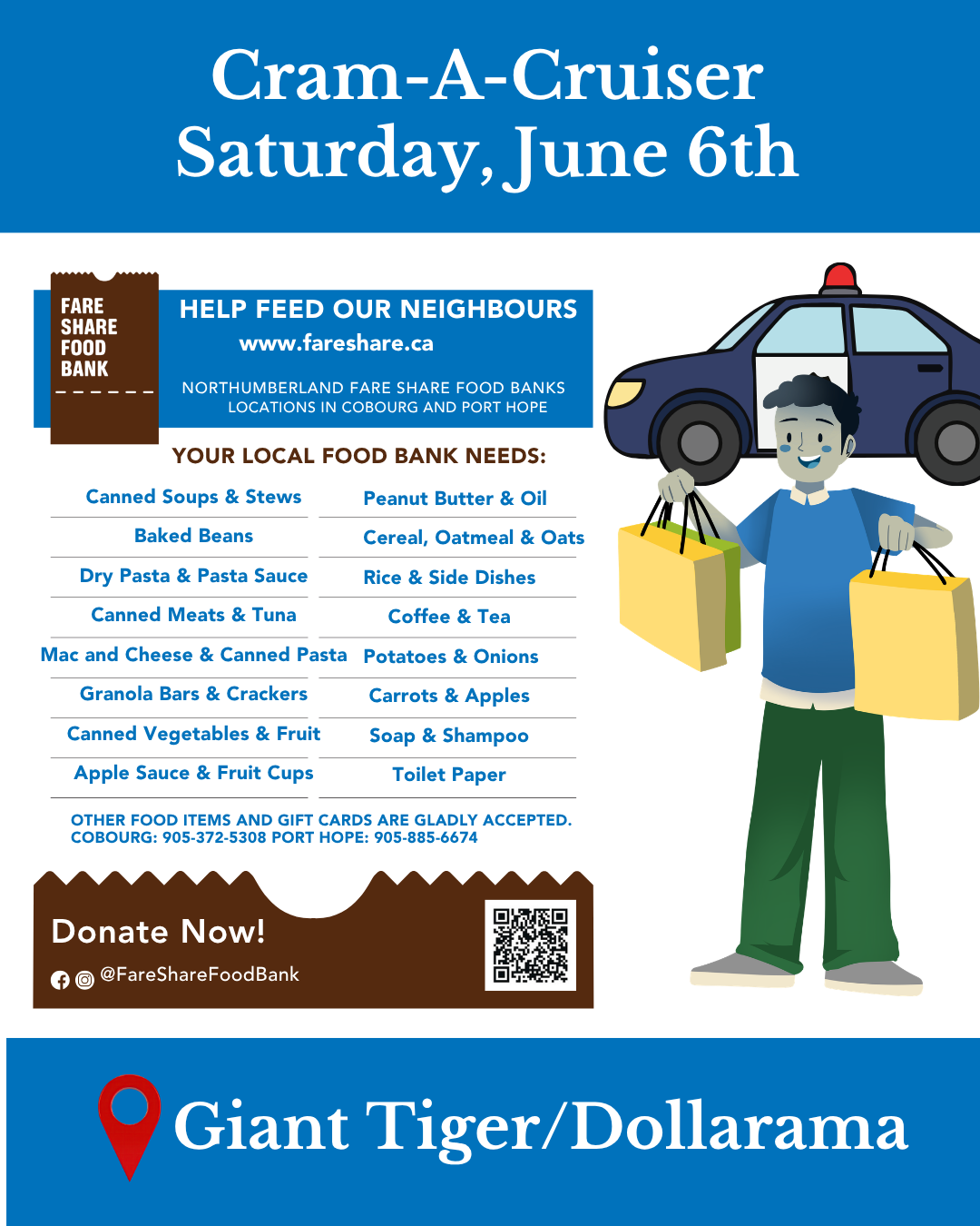 Cram-A-Cruiser: Saturday, June 6th