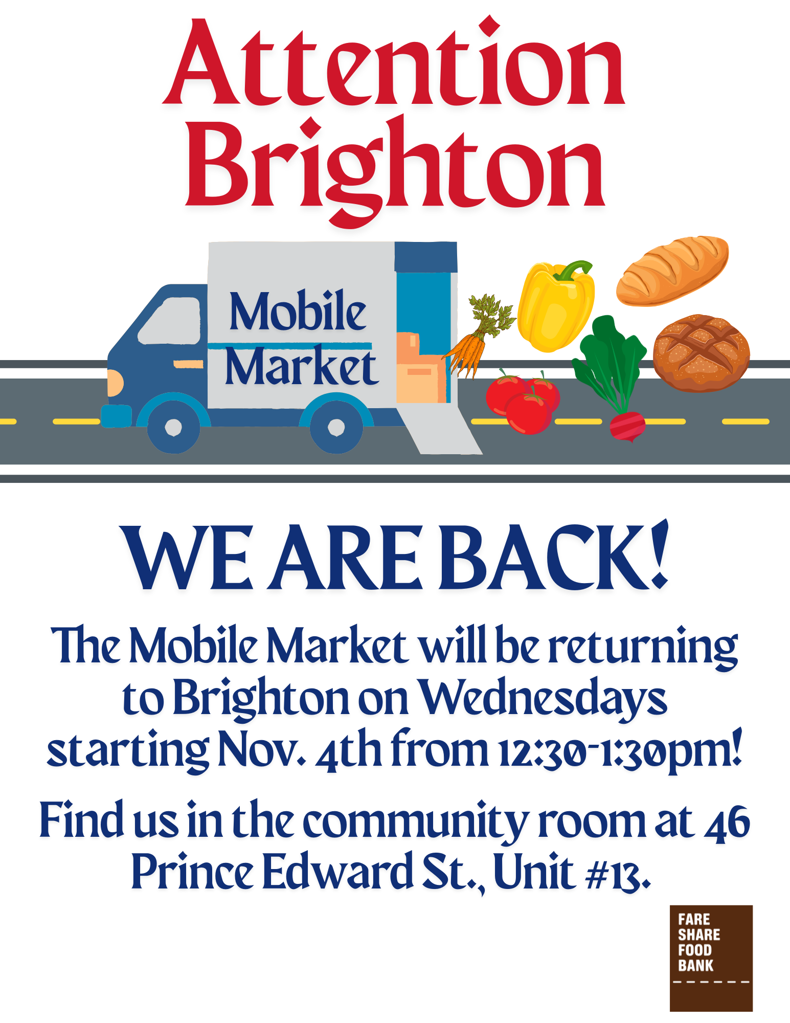 We’re back in Brighton!